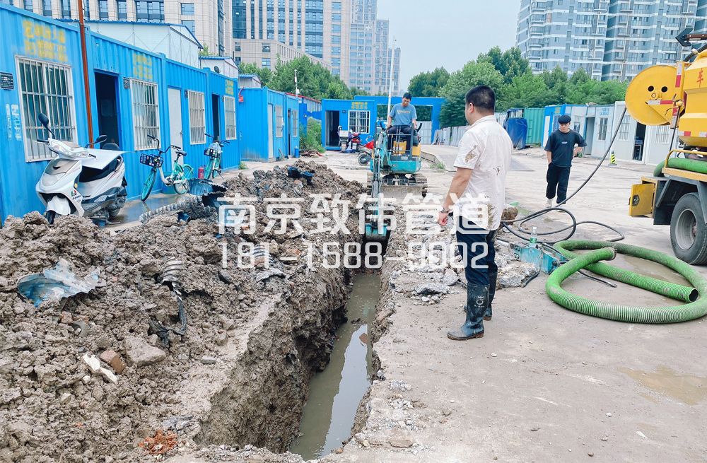 329钱塘管道置换开挖